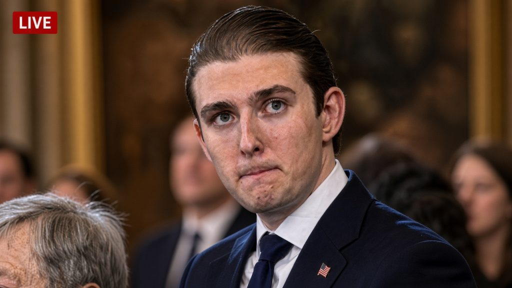 Reported Iran-Linked Threats Target Barron Trump, Raising Fresh Security Concerns for the President’s Family Amid Escalating Tensions