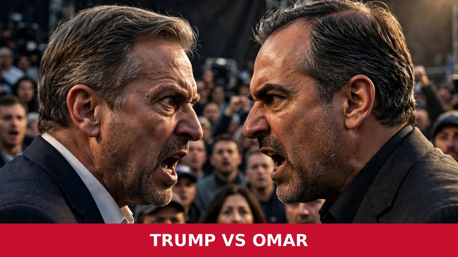 Trump vs Ilhan Omar: A Rally Attack, a Flat Denial, and a Home Search