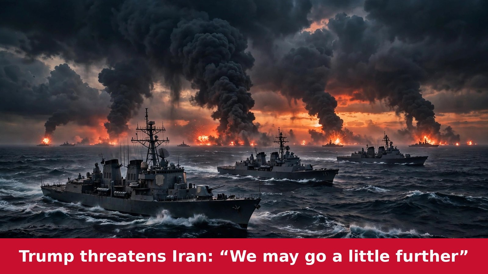 Trump Warns Iran the U.S. ‘May Go a Little Further’ — Tehran Vows to Strike American Bases First