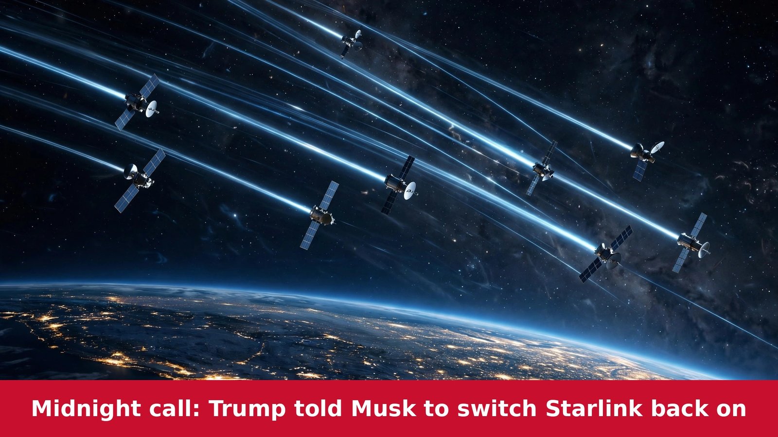 Trump Personally Called Elon Musk at Midnight and Ordered Him to Switch Ukraine’s Starlink Back On — ‘He Put It Back’