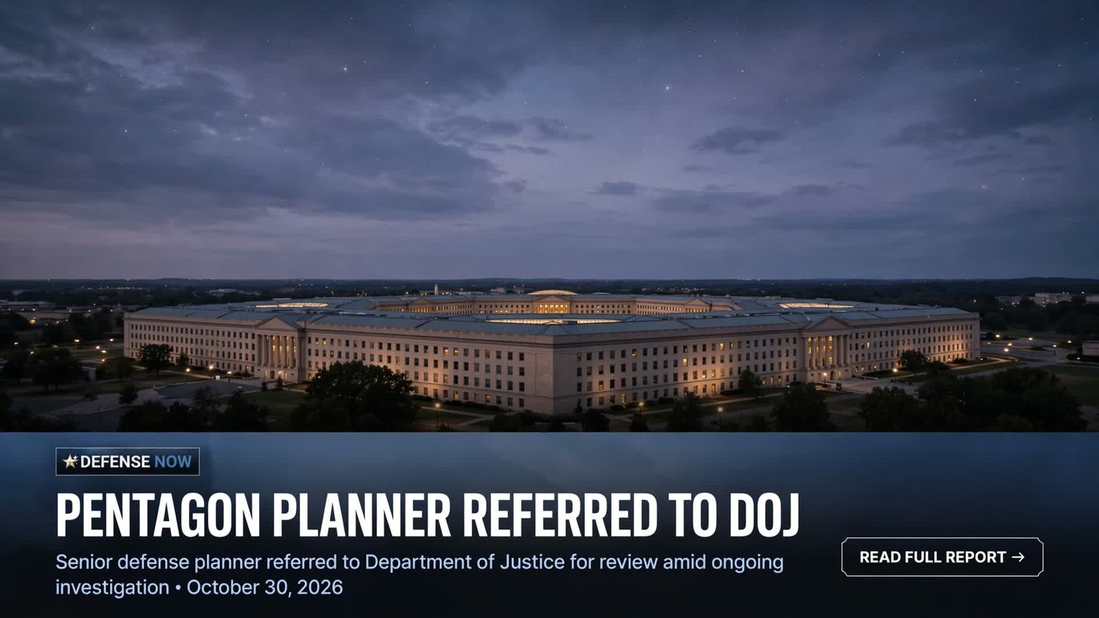 Hegseth Fires Pentagon’s Top War Planner, Now Referred To Justice Department